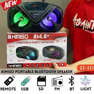 Kimiso party speaker...